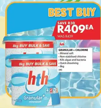 Chamberlain Granular + chlorine offer