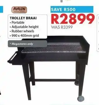 Chamberlain Trolley braai offer