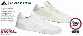 Adidas Adicross Retro Junior Shoes