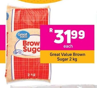 Game Great Value Brown Sugar 2kg offer