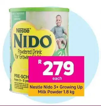 Game Nestle Nido 3+ Growing Up Milk Powder 1.8kg offer