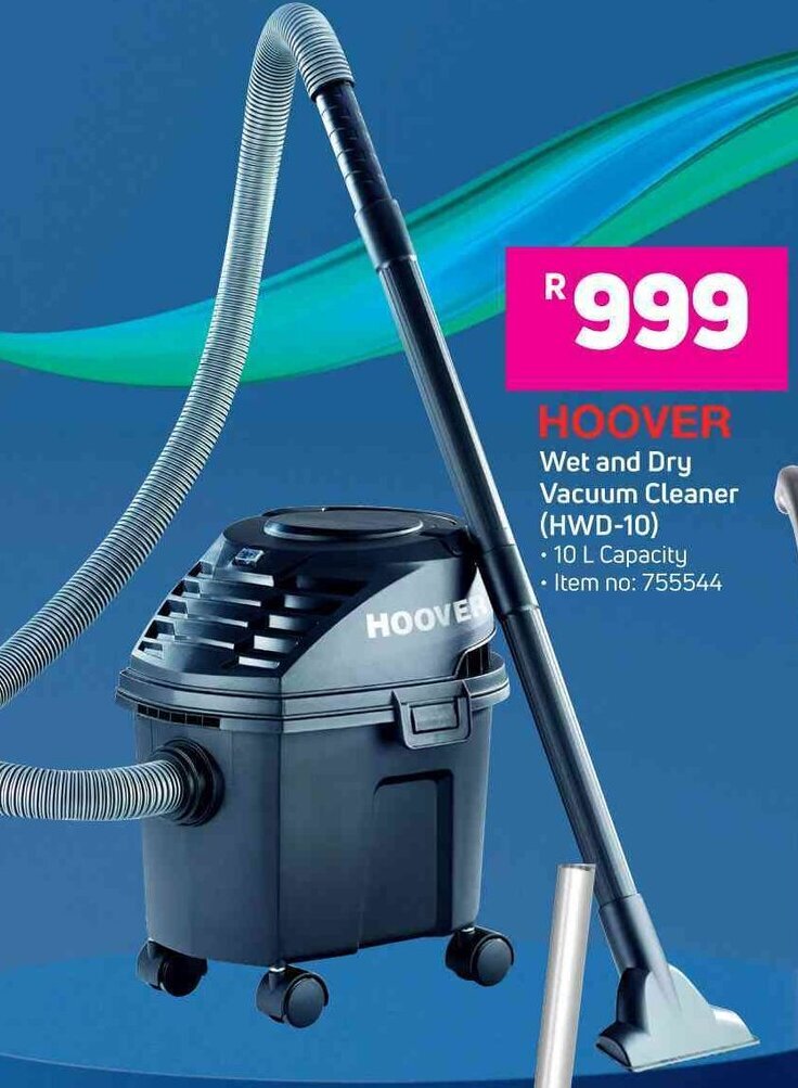 Hoover Wet and Dry Vacuum Cleaner 10L offer at Game