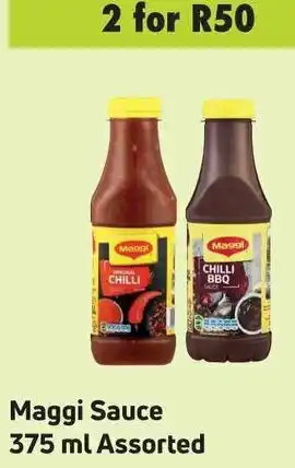 Game Maggi Sauce 2x375ml Assorted offer