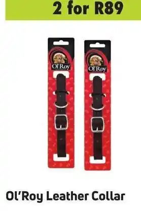 Game Ol'Roy Leather Collar offer