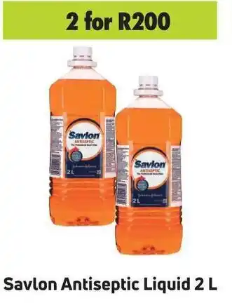 Game Savlon Antiseptic Liquid 2x2L offer