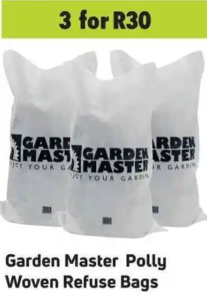 Game Garden Master Polly Woven Refuse Bags offer
