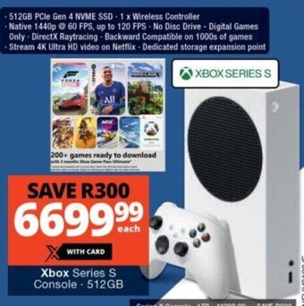 Xbox Series S Console 512GB