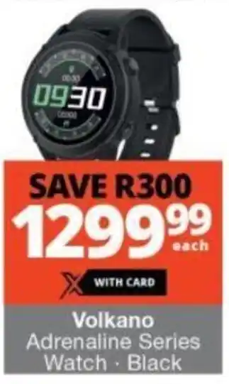 Checkers Volkano Adrenaline Series Watch offer