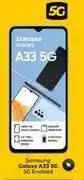 MTN Samsung galaxy a33 5g enabled-on mtn mega talk/gigs xs offer