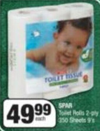 KwikSpar Spar Toilet Rolls 2-Ply offer