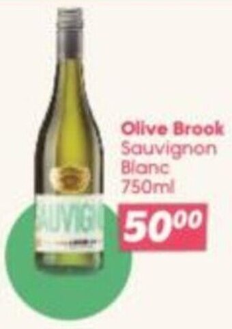 KwikSpar Olive Brook Sauvignon Blanc 750ml offer
