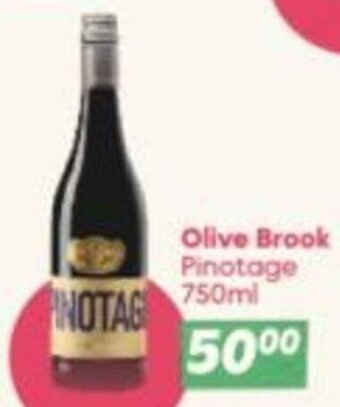 Olive Brook Pinotage 750ml