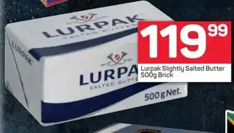 Lurpak Slightly Salted Butter 500g