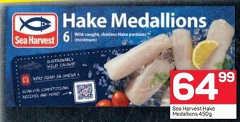 Pick n Pay Sea Harvest Hake Medallions 450g offer
