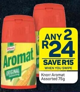 Pick n Pay Knorr Aromat Assorted 75g offer