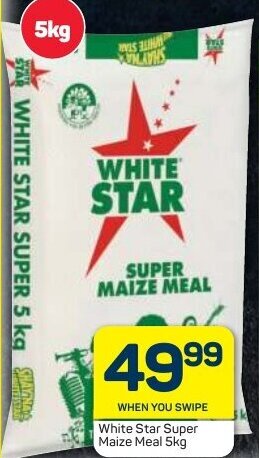 Pick n Pay White Star Super Maize Meal 5kg offer