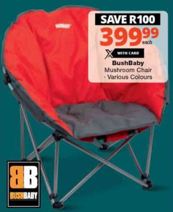 BushBaby Mushroom Chair offer at Checkers