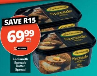 Checkers Ladismith Spreado Butter Spread offer