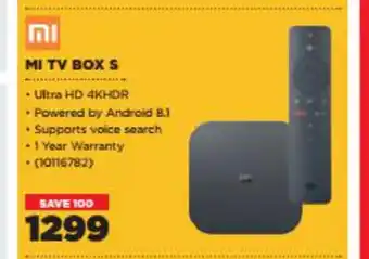 HiFi Corp MI TV Box S offer