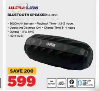 HiFi Corp Ultra-Link - Bluetooth Speaker - UL-5PX3 offer