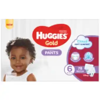 Huggies pants megabox size 6 78's