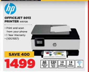 HiFi Corp Hp - Officejet 8013 Printer - 1KR70B offer