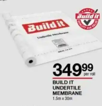 Build It Built It Undertile Membrane 1.5m  x 30m offer