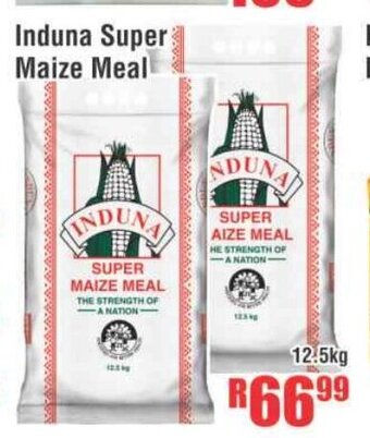 Induna Super Maize Meal 12.5kg