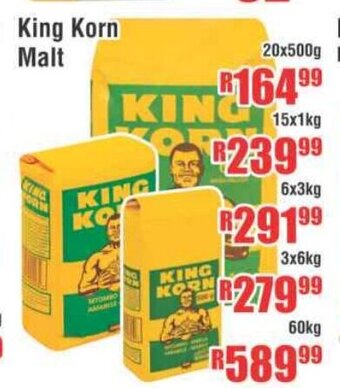 King Korn Malt 20x500g