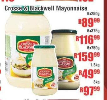 Devland Cash And Carry Crosse & Blackwell Mayonnaise 6x250g offer