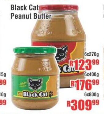 Devland Cash And Carry Black Cat Peanut Butter 6x270g offer