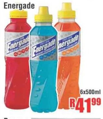 Devland Cash And Carry Energade 6x500ml offer