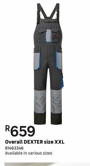Overalls dextre size xxl