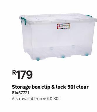 Storage boxes