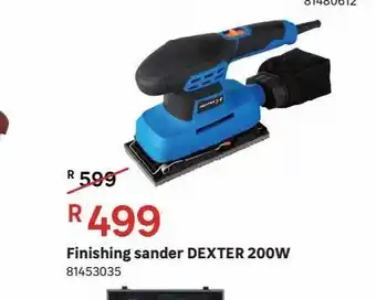 Leroy Merlin Finishing sander dexter 200w offer