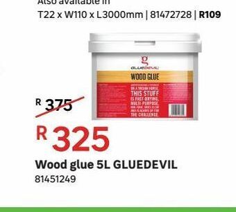 Wood glue 5l gluedevil
