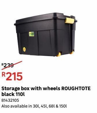 Leroy Merlin Storage boxes offer