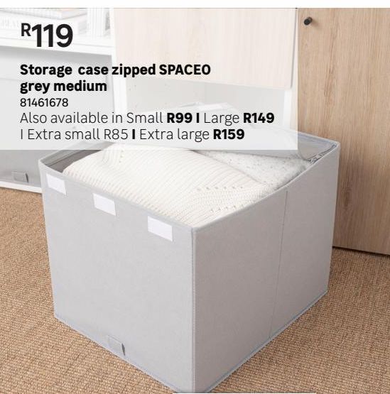 Storage boxes offer at Leroy Merlin