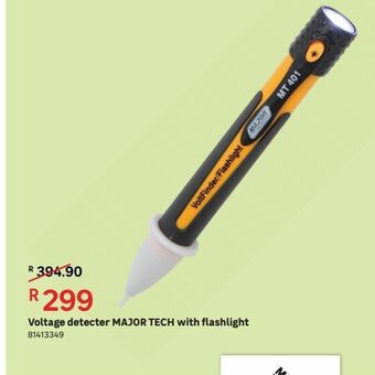 Voltage detecter major tech with flashlight
