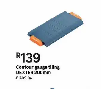 Leroy Merlin Contour gauge tiling dexter 200mm offer