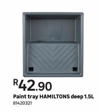 Leroy Merlin Paint tray hamiltons deep 1.5l offer