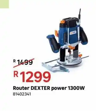 Router dexter power 1300w
