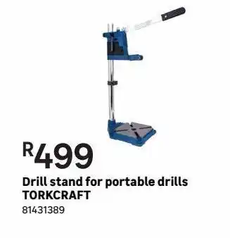 Leroy Merlin Drill stand for portable drills torkcraft offer