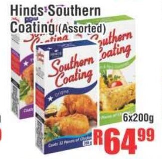 Devland Cash And Carry Hinds Southern Coating (Assorted) 6x200g offer
