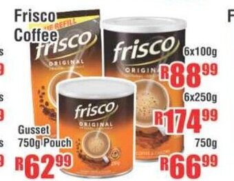 Devland Cash And Carry Frisco Coffee 6x100g offer