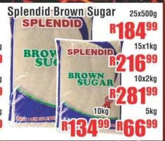 Devland Cash And Carry Splendid Brown Sugar 25x500g offer