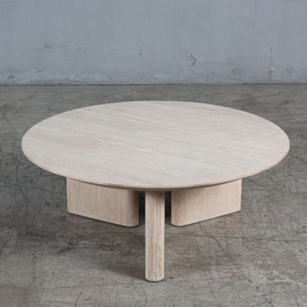 Black round coffee table large offer at Weylandts