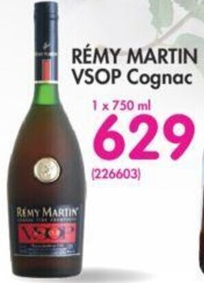 Makro’s liquor Rémy Martin Vsop Cognac 750ml offer