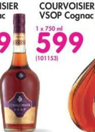 Courvoisier Vsop Cognac 750ml