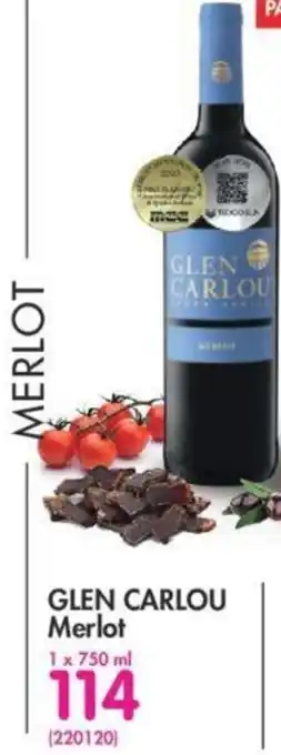 Makro’s liquor Glen Carlou Merlot 750ml offer